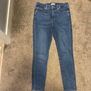 Good American Dark Blue Skinny Jeans